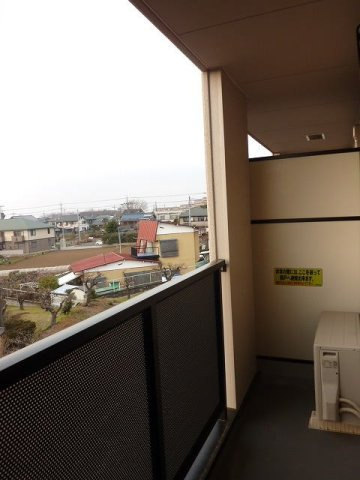 グランヒルズのバルコニー