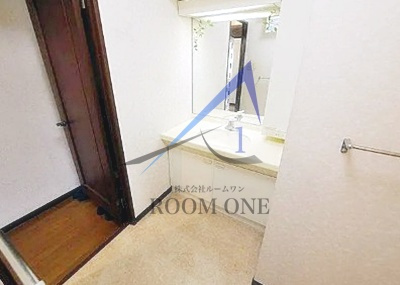 モアシティ浅草の洗面所|洗面台です。