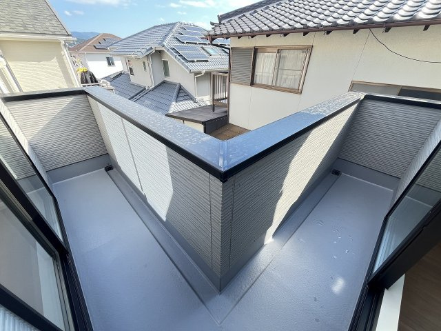 【バルコニー】 | 福岡市東区八田3丁目11期　2号棟（全2棟）【仲介手数料無料・0円】 | 現地写真。