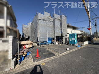 【外観】 | 現地写真。プラス不動産販売なら、現場の全ての棟をまとめてご見学頂けます。