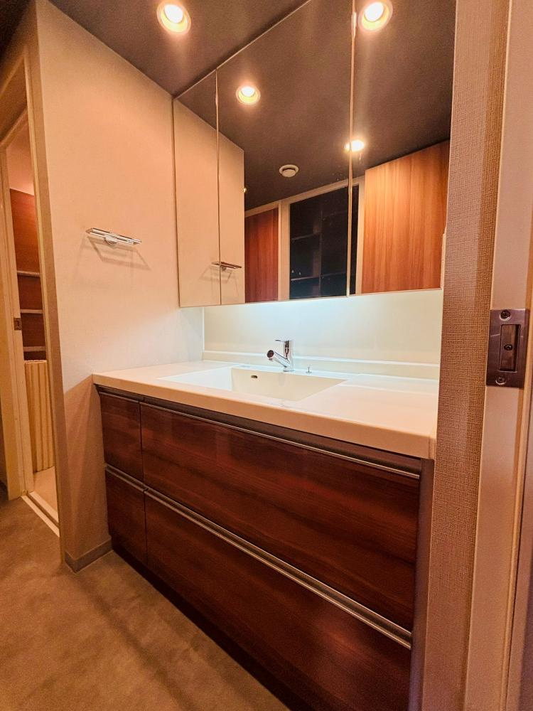 クオーレブラン武庫之荘の独立洗面台