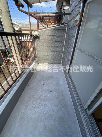 鷹殿町中古戸建のバルコニー|陽当たり良好の広々バルコニーです♪