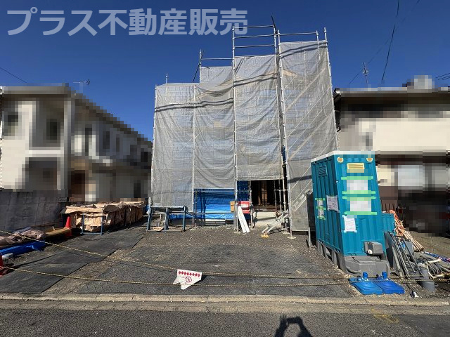 【外観】 | 福岡市東区千早2丁目5期　2号棟（全2棟）【仲介手数料無料・0円】 | 建築中の物件は、お近くのモデルハウスも一緒にご覧頂けます。