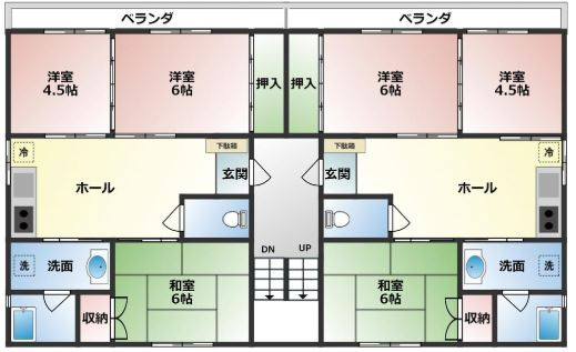 【間取り】の画像