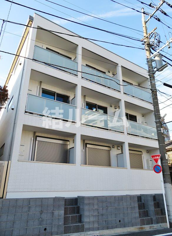 板橋区上板橋２丁目のアパートの外観