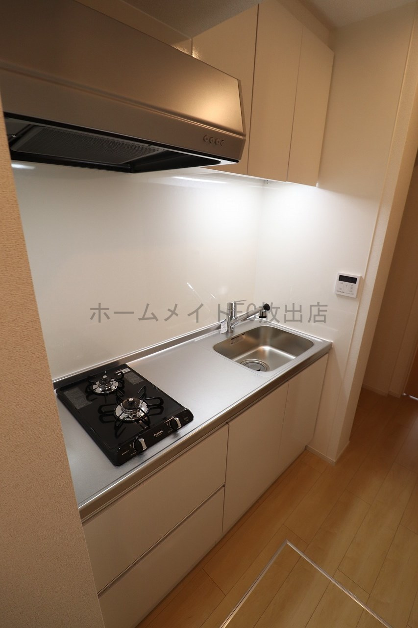 東大阪市楠根３丁目のアパートのキッチン