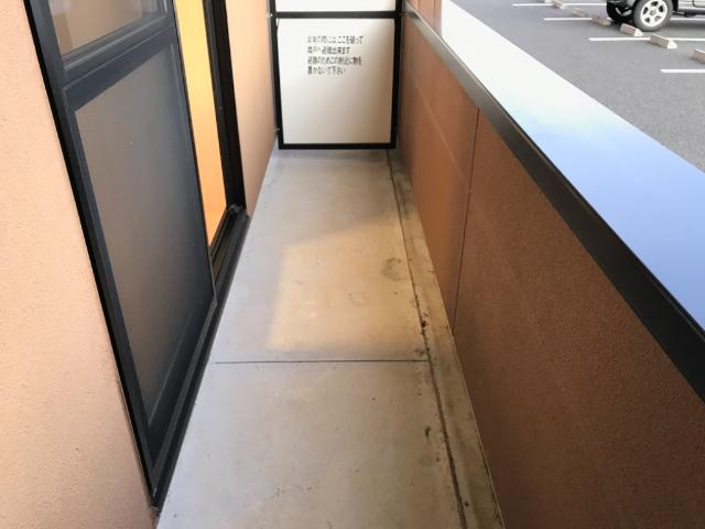 サンフィット　フジマンＡ棟のバルコニー|ベランダ