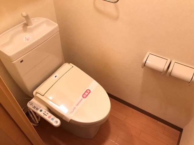 サンフィット　フジマンＡ棟のトイレ|シャワー付トイレ