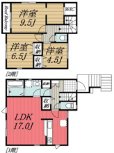 【間取り】 | Sumai-to四街道市鹿渡