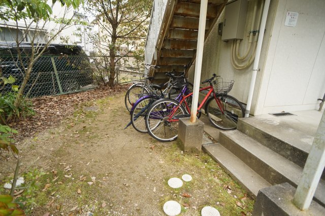 クレール神宮前のエントランス