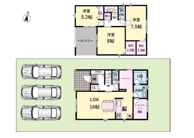 クレイドルガーデン　かほく市大崎第４　１期