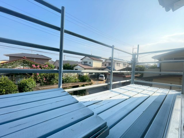 八街市中古戸建のバルコニー