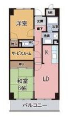 【間取り】 | ロサノ・Ｓ・北豊中