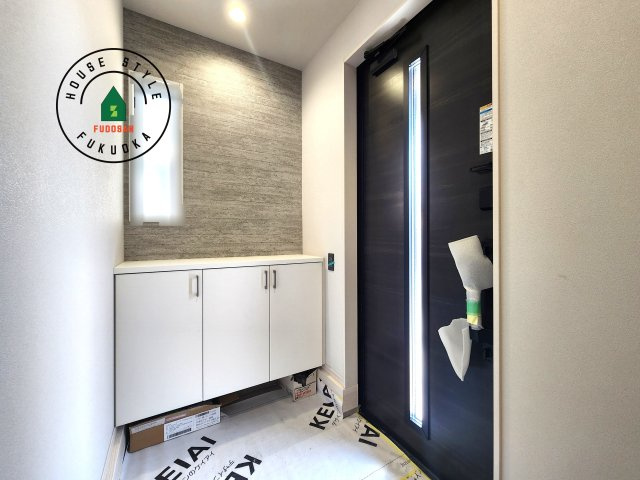 福岡市東区千早2丁目第5-2棟(2号棟)の内観：施工例|二重ロックでしっかり防犯対策ができます。