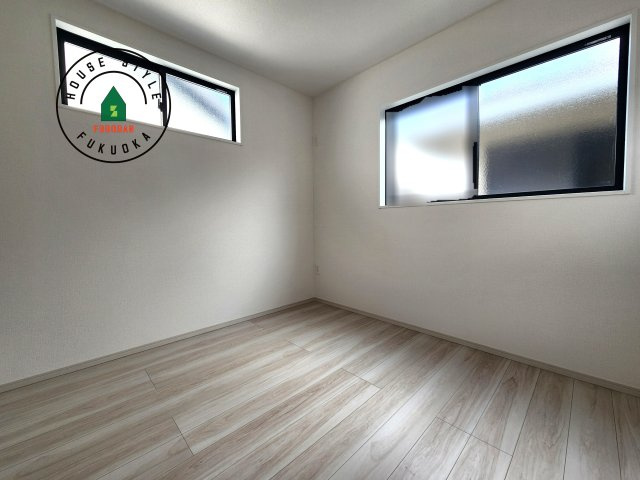 福岡市東区千早2丁目第5-2棟(2号棟)の内観：施工例|将来的に、琉球畳を引きまして和室風にすることも可能です。