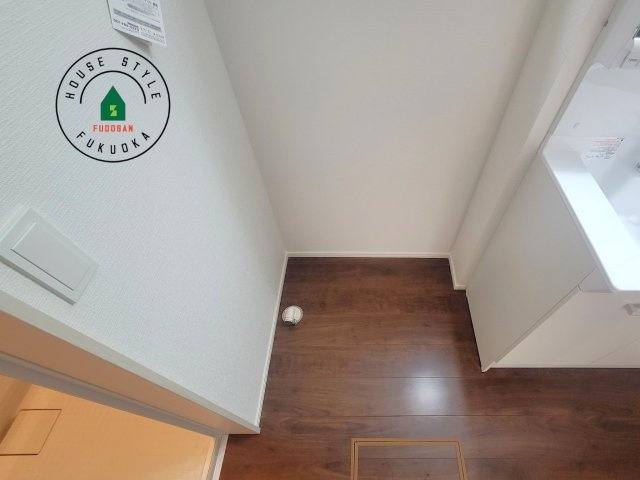 那珂川市今光8丁目第3-2棟（2号棟）のランドリースペース|ランドリースペースとなります。広々して有効的にご使用できます。 