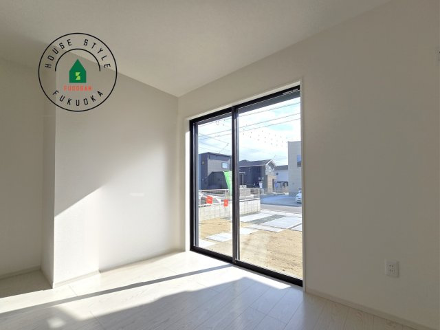 糸島市前原南2丁目第1-1棟(1号棟)　の内観：施工例|将来的に、琉球畳を引きまして和室風にすることも可能です。