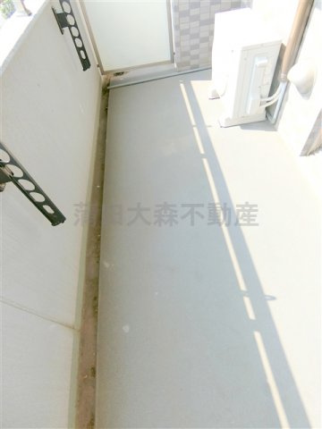 GRACE(グレイス大森のバルコニー|物干し金具付きのバルコニー