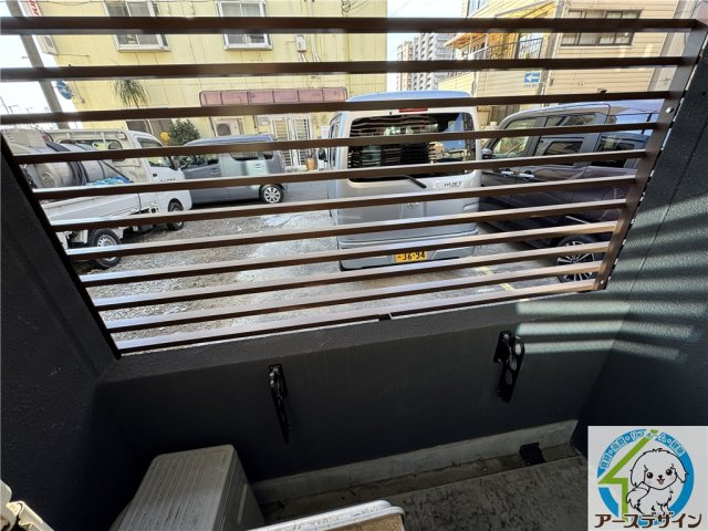 A-CUBE HONMACHIのバルコニー