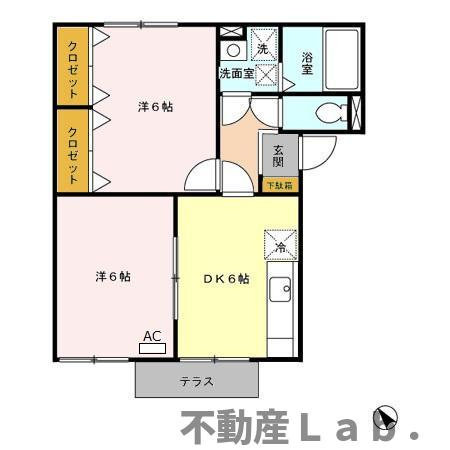 シャンフレーズの間取り