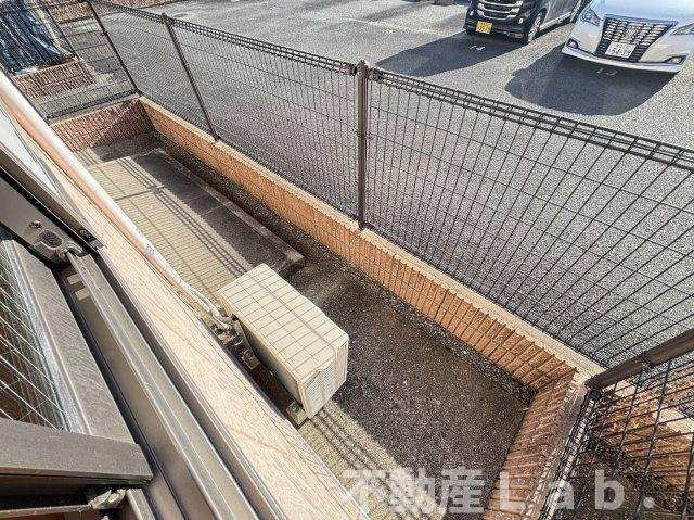 シャンフレーズのバルコニー