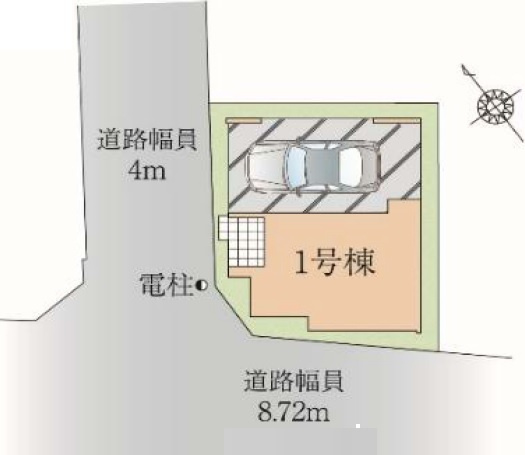 【区画図】 | 福岡市中央区港3丁目1期　1号棟（全1棟）【仲介手数料無料・0円】 | 区画図です。
