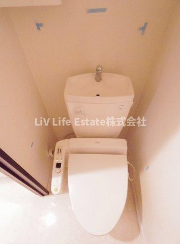 小平市上水新町３丁目のアパートのトイレ