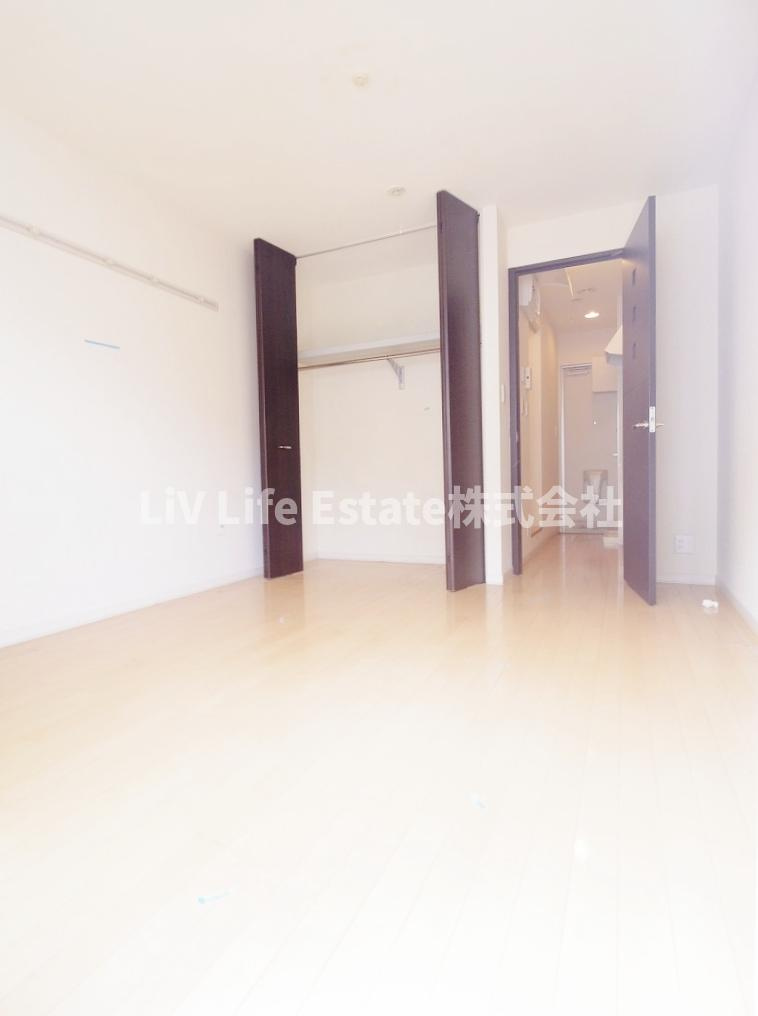 小平市上水新町３丁目のアパートの寝室