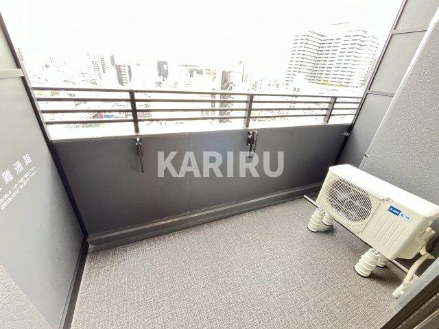 ザ・パークハビオ都島フロントのバルコニー|同物件別部屋の写真です。