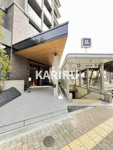 ザ・パークハビオ都島フロントのエントランス