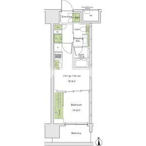 ザ・パークハビオ都島フロントの間取り