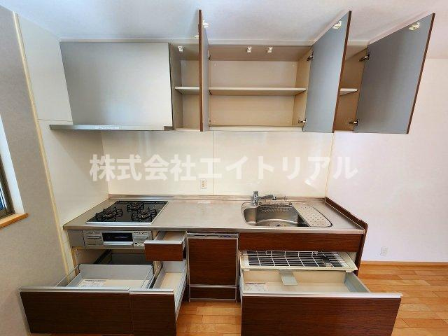 豊橋市三ツ相町　中古戸建のキッチン|1階
