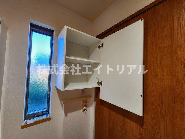 豊橋市三ツ相町　中古戸建の収納|1階　洗面所収納