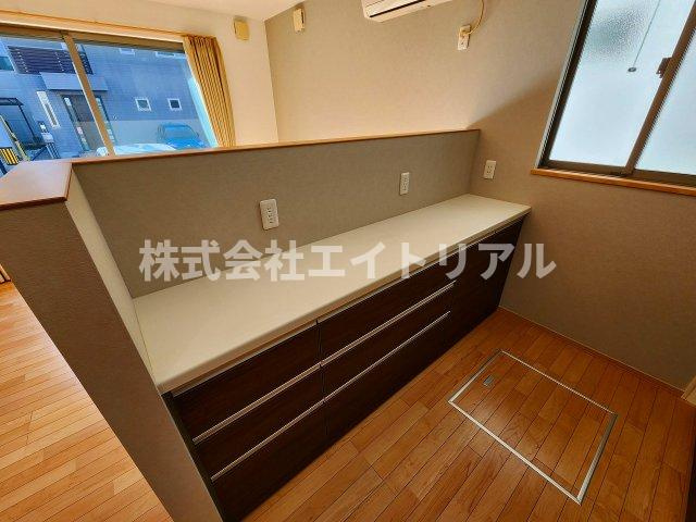豊橋市三ツ相町　中古戸建のキッチン|1階