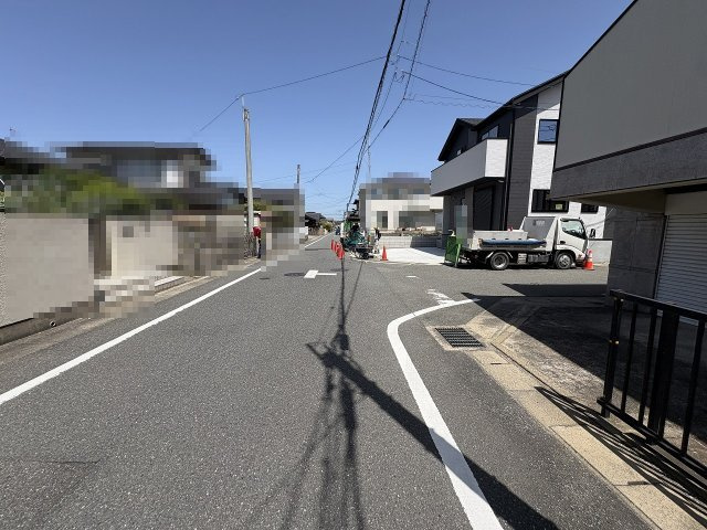 【その他】 | 福岡市南区長住7丁目1期KT　2号棟（全2棟）【仲介手数料無料・0円】 | 現地写真。前面道路です。