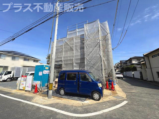 【外観】 | 福岡市南区長住7丁目1期　2号棟（全2棟）【仲介手数料無料・0円】 | 建築中の物件は、お近くのモデルハウスも一緒にご覧頂けます。