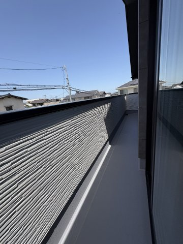【バルコニー】 | 福岡市南区長住7丁目1期KT　2号棟（全2棟）【仲介手数料無料・0円】 | 現地写真。