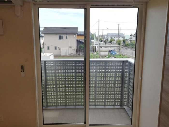 グラシアスオー　Bのバルコニー