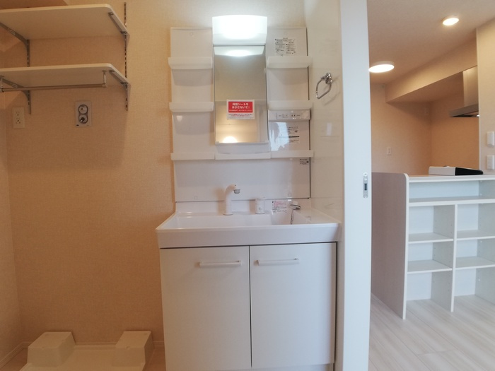 グラシアスオー　Bの洗面所