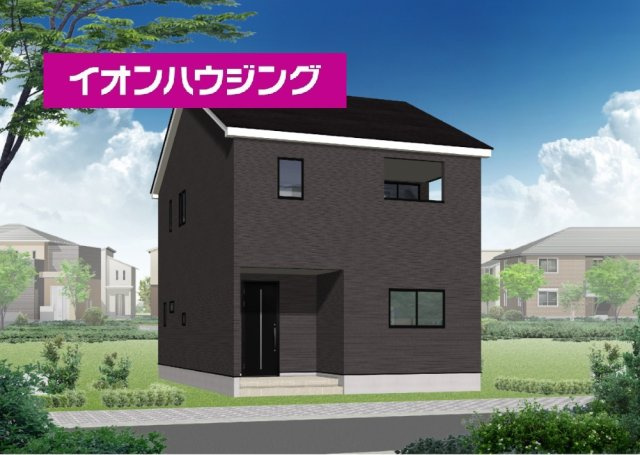 【外観パース】クレイドルガーデン　かほく市大崎第４