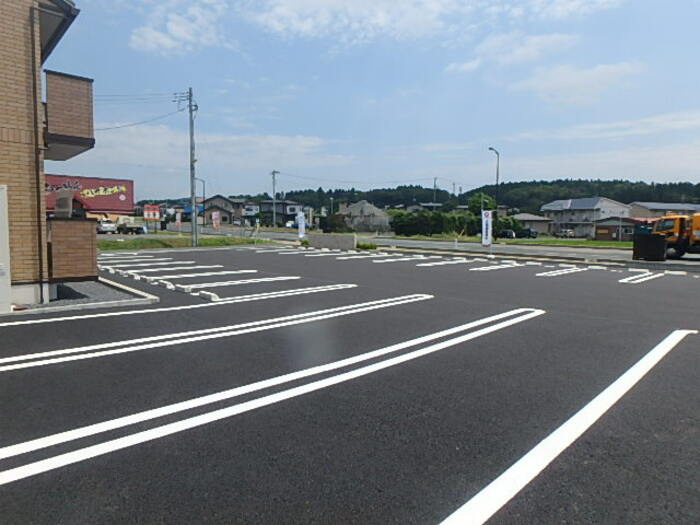 銀河タウン　Bの駐車場