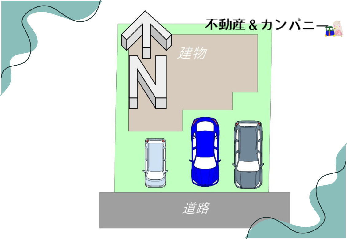 堀江町の新築のおうちNo.7　松山市堀江町新築戸建の区画図