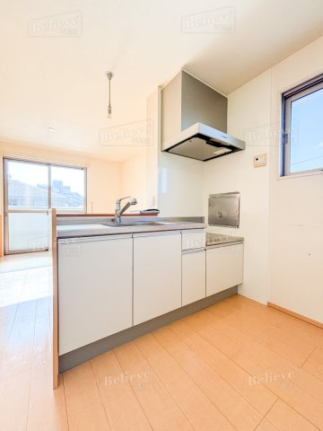 ブリエ B棟のキッチン|使い勝手の良いカウンターキッチン♪