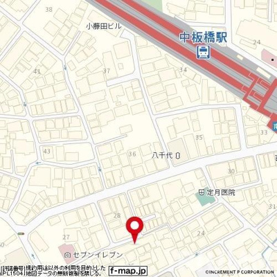 【地図】 | メインステージ中板橋駅前