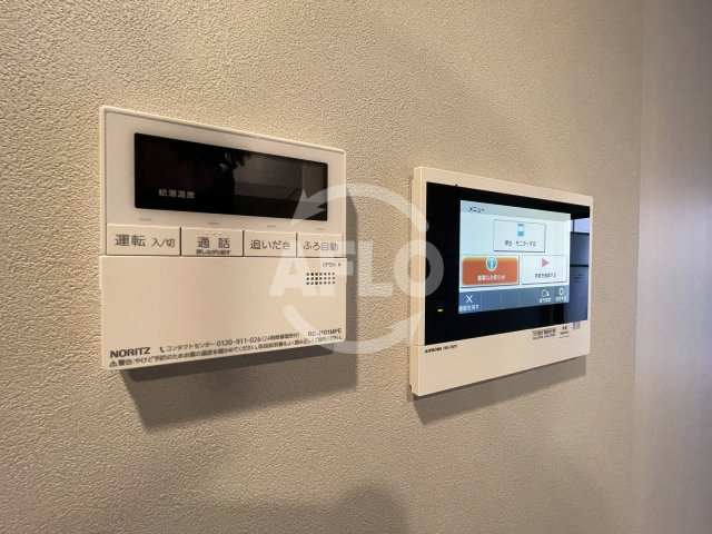 リビオレゾン靭公園のセキュリティ|リビオレゾン靭公園　モニター付きインターホン