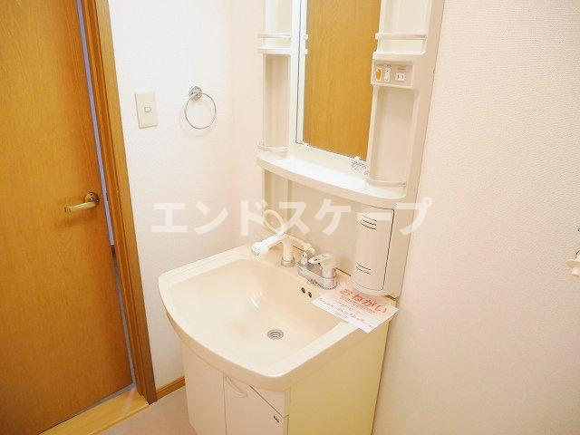 メゾンシャンポリオン　Ｃの洗面所|高崎、前橋のお部屋探しはエンドスケープまで！お客様の理想お聞かせ下さい♪