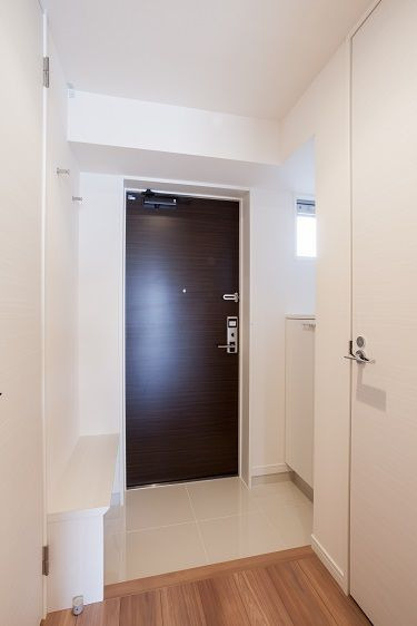 コモテリア渡辺通の玄関