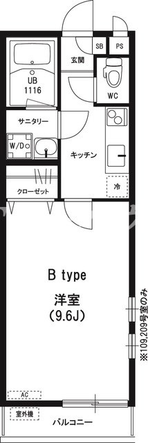 リブリ・検見川の間取り
