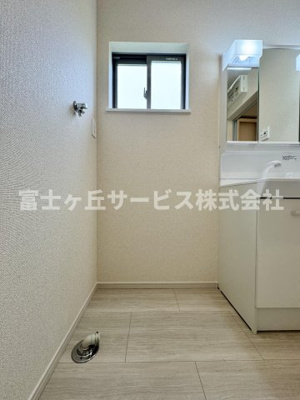 【ランドリースペース】 | 静岡市駿河区中島 22期 新築一戸建て 4号棟 | 洗濯機置き場です