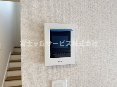 【セキュリティ】 | 静岡市駿河区中島 22期 新築一戸建て 4号棟 | 来客の際、顔が見えて安心です